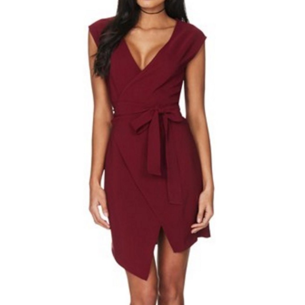 Nookie empire wrap dress